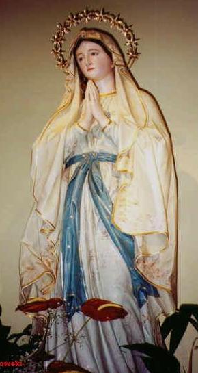 Medjugorje Our Lady of Lourdes statue inexplainable large