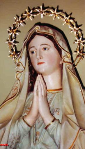 Medjugorje Our Lady of Lourdes statue  inexplainable small